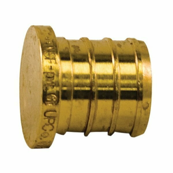 John L Schultz Plug Pex Brass 1/2in 9779-003